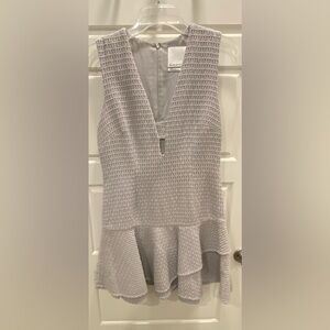 PROSE & POETRY cocktail dress. Gray. Size M.